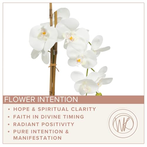 Eternally Hopeful - Faux Floral Arrangement, Large-Size Premium Artificial Indoor Flower Display with Beautiful Blooms and Foliage - High Energy Natural Looking Floral - color: Eternally Hopeful