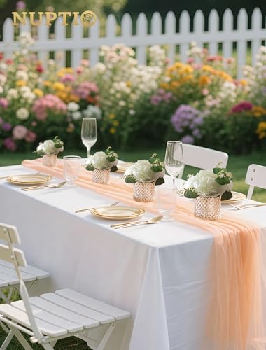 NUPTIO Small Fake Flower in Vase: 2 Pcs Silk Artificial Flowers with Champagne Pink Glass Vase for Living Room Bathroom Office - Faux Rose Mums Floral Arrangement Wedding Dining Table Centerpiece - color: Champagne Pink, size: 2pcs