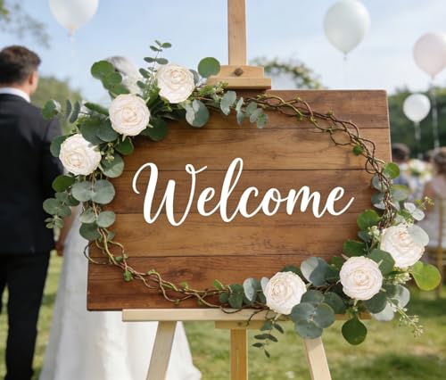 24PCS Ivory Peony Artificial Flowers 2.56" Fake Flower Heads Silk Peonies with Stems for Wedding DIY Bouquets Cake Party Home Decoration (Ivory) - color: Ivory