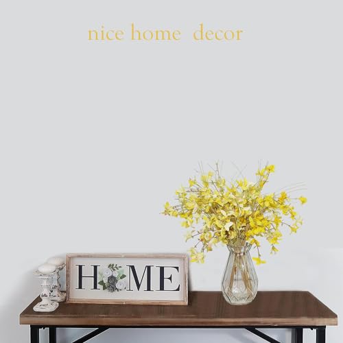 16" 24pcs Spring Summer Fall Artificial Silk Wild Flowers Blooming Bouquets for Crafts or Vase - Rustic Farmhouse Wedding and Home Flowers Decor (Yellow) - color: Yellow