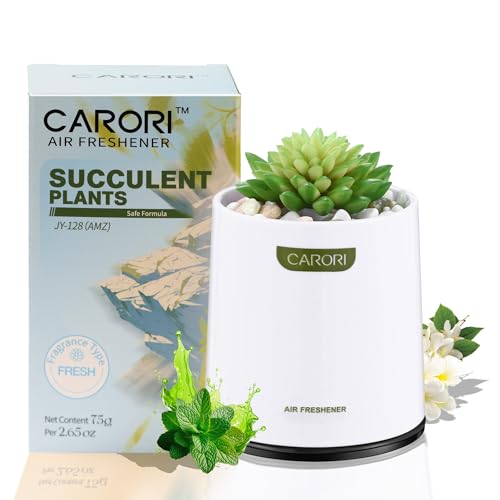 Artificial Succulent Plants with Subtle Fresh Scent, Faux Indoor Plants for Home Decor, Small Fake Plant for Bathroom, Bedroom, Office Decor, Aesthetic Room Accessories, Housewarming Gift - style: 1 Pack Fresh