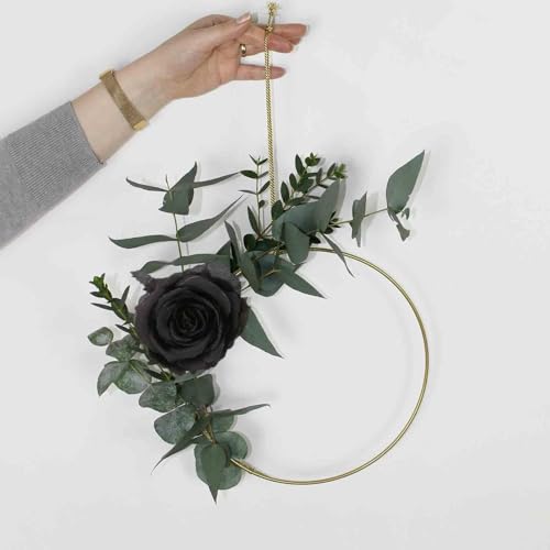 Felice Arts 12 Pack Black Roses Artificial Silk Flowers, Realistic Fake Roses Bouquet with Short Bendable Stems for Home Kitchen Vase Arrangements Wedding Centerpiece Halloween Party DIY Decor - color: Black