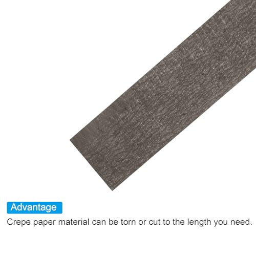 PATIKIL Floral Tape 1/2" x 20 Yard / 12mm x 20m, 3 Pack Flower Wrap Adhesive Tape for Bouquet Stem Wrapping, Brown - color: Brown