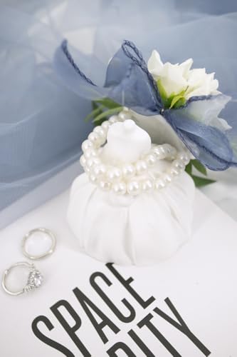 Light Blue Corsage and Boutonniere Set for Wedding Prom, Artificial Rose Flower Homecoming Corsage Wristlet, Boutonniere for Men Wedding Suit Decor - color: Light Blue