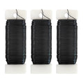 22 Gauge Black Floral Wire 3 Pack 114 Yards Flexible Paddle Wire for Christmas Wreath Tree,Crafts,Garland and Floral Arrangements (3, Black, 114 Yards) - color: Black
