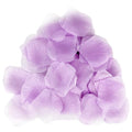 JHFGJGH 500 Pcs Exquisite Light Purple Rose Petals, Emulation Silk Rose Petals, Artificial Flower Petals for Romantic Nights, Weddings, Events, and Valentine's Day Deco (Light Purple) - color: Light Purple