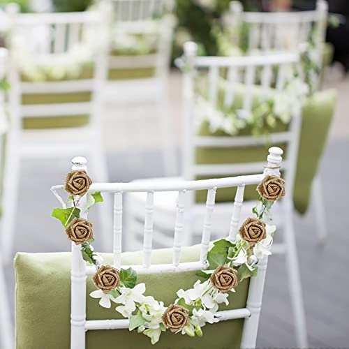 IPOPU Glitter Roses,25PCS Gold Roses Artificial Flowers Fake Rose with Stem for DIY Wedding Bridal Bouquet Home Party Decoration(Gold) - color: Gold