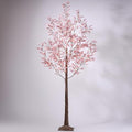 LIGHTSHARE 6FT Lighted Cherry Blossom Tree with 171 LED Warm White Lights, Artificial Sakura Tree with Dimmable Timer Transformer, Indoor Outdoor Decorative Tree with Ground Stakes - style: 6FT Sakura Tree