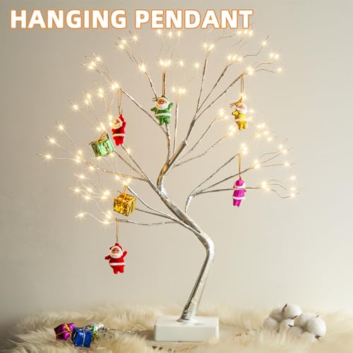 PEIDUO Fairy Light Tree, 108 LED Lighted Trees for Decoration Inside, Christmas Tree with 9 Modes & Timer, Fairy Light Spirit Tree for Home Indoor Christmas Decoration - style: 1PK Artificial Tree