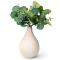 10PCS Artificial Eucalyptus Stems, Fake Eucalyptus Plant, Faux Greenery Centerpieces for Tables,Vase, DIY Bouquets and Weeding Home Decor (11 inch,No vase) - size: 10PCS Medium