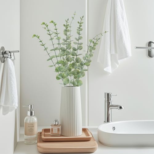 20pcs Eucalyptus Stems Artificial Eucalyptus Leaves Stems Artificial Fake Flowers for Home Office Flowers Bouquet Centerpiece Wedding Decoration Christmas Decor 2026