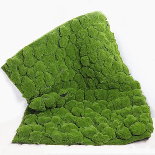 Simulation Artificial Moss Mat 1x1m(3.2x3.2ft) DIY Fake Grass Rug for Patio Home Backyard Balcony Art Wall Florist Decor - color: Green3