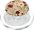 Mixed Flower Bouquet Floral Pattern Wildflowers PopSockets PopGrip for MagSafe - style: Magnetic PopGrip