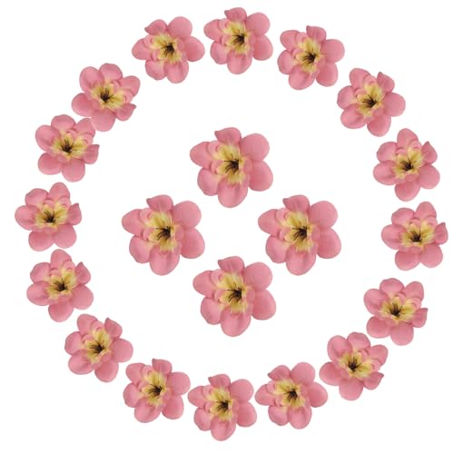 uxcell 20 Pcs Artificial Cattleya Flower Heads, Fake Cattleya Heads Bulk Artificial Flowers for DIY Wedding Bouquets Centerpieces Party Home Decorations, Autumn Pink - color: Autumn Pink