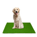 Artificial Grass Turf Lawn,5X6ft Artificial Synthetic Fake Grass,0.6" Pile Height,Indoor Outdoor Garden Grass Carpet,Patio Balcony Lawn, Astro Turf Rug Dogs Pet,Golf Training Mat,Dark Green - size: 5FTX6FT