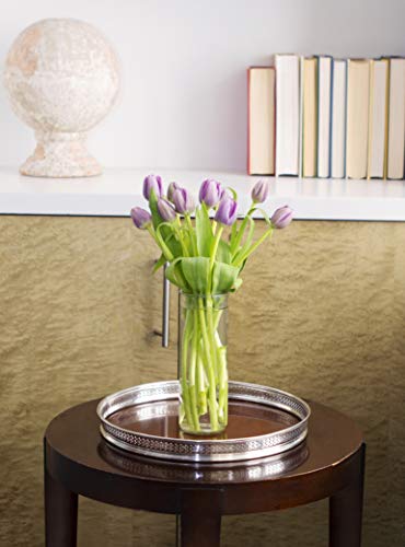 KaBloom Bouquet of Fresh Purple Tulips (Farm-Fresh, Cut-to-Order and Homegrown in the USA) - color: Purple, size: 10, style: Without Vase