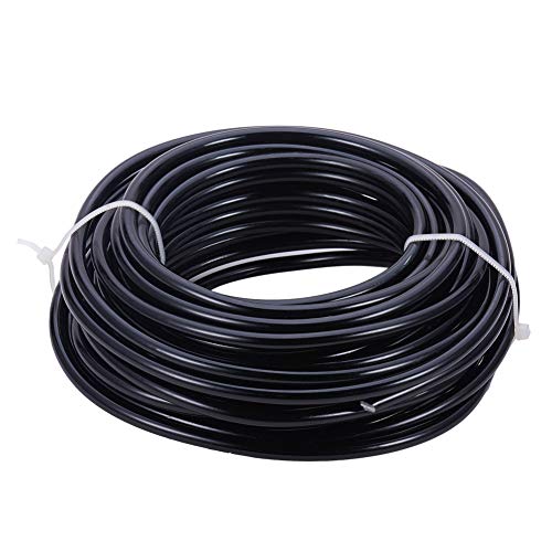 BENECREAT 32 Feet 4 Gauge Aluminum Wire Bendable Metal Sculpting Wire for Bonsai Trees, Floral, Skeleton Making, Home Decors and Other Arts Crafts Making - Black - color: Black (4 Gauge, 32 Feet), size: 4 Gauge