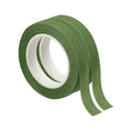 PATIKIL Floral Tape 1/2" x 30 Yard / 12mm x 30m, 2 Pack Flower Wrap Adhesive Tape for Bouquet Stem Wrapping, Olive - color: Olive