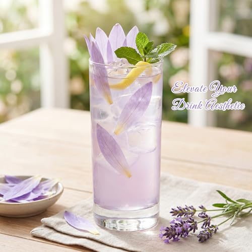 48 Pcs Mix Natural Dried Pressed Water Lily Petals for Cake Decorating, Cocktail Garnish, Resin Jewelry Making, DIY Art Crafts (Water Lily) - color: Water Lily