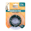 WCS Wire Floral Wire | Green Enameled Steel for Floral and Craft Use | Flexible Stem Tying Support | 24 Gauge .022 in Diameter 100 ft Dispenser - size: 24 Gauge / 0.022 in / 100 ft