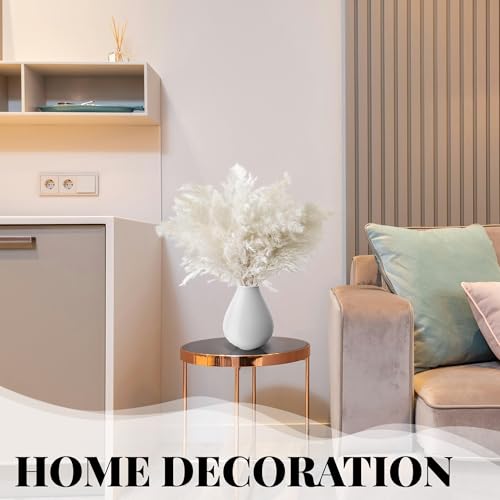 30PCS White Pampas Grass for Home Decor - Elegant Boho Decor - Premium Quality Pampas Grass Stems - Perfect for House, Nursery, Western, Wedding, Table, and Bohemian Decor - size: 30PCS-White