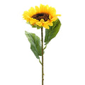 Artificial Sunflower Flowers,Long Stem Silk Fake Sunflowers Decoration for Outdoor Home Wedding Birthday Party Single Bulk Yellow Decor