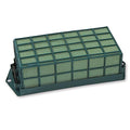 FloraCraft Floral Cage Arranger with Floral WetFōM 3.25 Inch x 4.75 Inch x 9.5 Inch Green - size: 9.5 x 4.75 x 3.25"