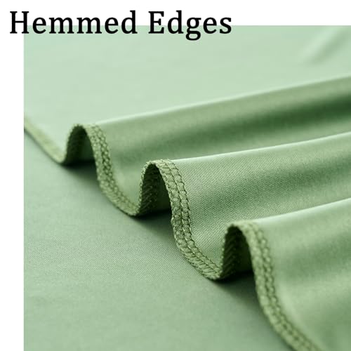 10x8ft Wrinkle Free Sage Green Backdrop Curtains for Parties, Polyester Photo Backdrop Drapes for Wedding Birthday Party Photography Background Curtains Decoration - color: Sage Green, size: 10ftx8ft