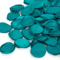 TINGE TIME 200pcs Silk Rose Petals Peacock Green Flower Petals for Wedding, Flower Girl Basket, Aisle Runner, Romantic Dinner Centerpieces, Proposal, Party Confetti - color: Peacock Green