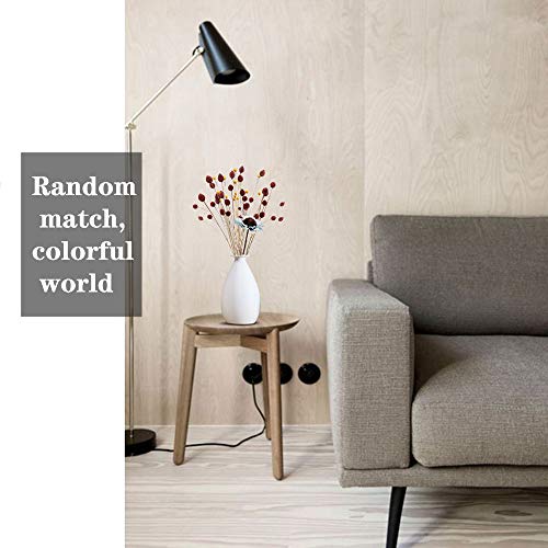 30 Pcs Dried Flowers Bouquet Bulk Mini Billy Ball Flowers Pine Cone Flowers Natural Dried Flowers for Vase Handmade Fake Flowers for Home Indoor Kitchen Office DIY Wedding Table Decor (16.9") - color: 30pcs