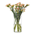Flower Vase Acrylic Cylinder,7.86" Tall Clear Vase for Centerpieces,Wedding Decorative,Home Décor, Non Breakable Plastic, 3.94" x 7.86" Tall Round - Clear - size: Single - 3.94"x7.86"