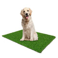 Artificial Grass Turf Lawn,2X6ft Artificial Synthetic Fake Grass,0.6" Pile Height,Indoor Outdoor Garden Grass Carpet,Patio Balcony Lawn, Astro Turf Rug Dogs Pet,Golf Training Mat,Dark Green - size: 2FTX6FT