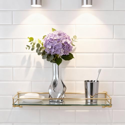 10.6" White and Silver Ceramic Vase, Modern Geometric Flower Vase for Dining Table Centerpiece, Elegant Decorative Vase for Pampas Grass, Living Room, Bedroom, Office, Tabletop Decoration - color: White Silver