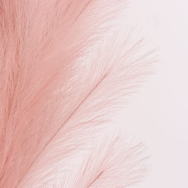 Tableclothsfactory 3 Stems | 44" Dusty Rose Artificial Pampas Grass Plant Sprays, Faux Branches Vase Flower Arrangement - color: Dusty Rose