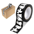 Whaline Halloween Packing Tape 100 Yard Cute Ghost Decorative Sticky Gift Wrapping Tape for DIY Crafts Small Business Sealing Boxes Mail Boxes Supplies - style: Halloween Ghost