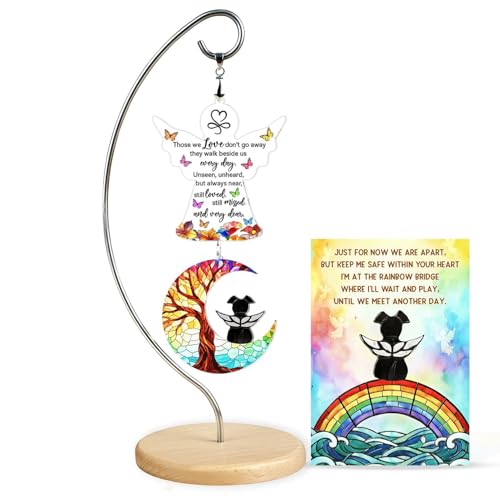 Dogs Memorial Gifts for Loss of Dog - Pets Sympathy Gifts - Sympathy Gift for Pet Lovers - Table Desk Decor Ornament - Remembrance Passing Away - Angel Ornaments - Guardian Angel - color: 20 - Angel Dog