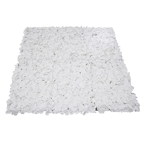 16"x 24" Artificial Flower Wall Panels,Flower Wall Mat Silk Flower Panels for Outdoor Garden Backyard Fence Fence Privacy Screen and Indoor Wall Decor(10Pcs White,Style 3) - color: 10Pcs White,Style 3