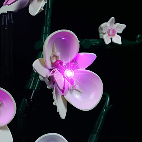LED Light Kit for Lego Orchid 10311 Plant Decor Building Set; Decoration Lights Build a Succulents Display Piece for The Home or Office (Lights Only, No Lego Models) - color: 10311 Orchid, size: Sensing Version