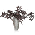 Lyrow 3 Pack 32 Inches Artificial Cimicifuga Plant Leaf Spray Faux Plum Cimicifuga Ramosa Leaf Branch Faux Fall Spray Silk Plants for Home Vase Wedding Garden Farmhouse Table Mantel Decor - size: 32 Inches