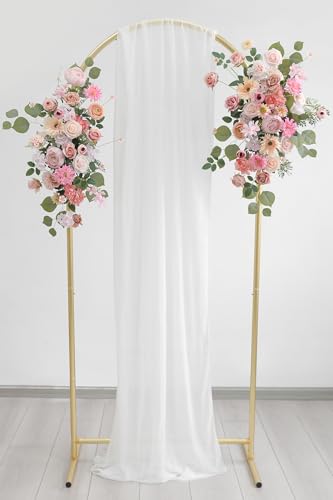Artificial Flowers Roses Fake Flowers with Stems Light Pink Artificial Flowers for DIY Bridal Bouquets Faux Flowers Centerpieces for Table Home Decor - color: Light Pink