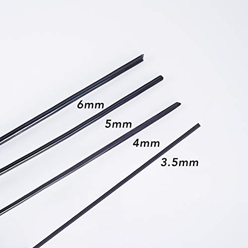 BENECREAT 32 Feet 4 Gauge Aluminum Wire Bendable Metal Sculpting Wire for Bonsai Trees, Floral, Skeleton Making, Home Decors and Other Arts Crafts Making - Black - color: Black (4 Gauge, 32 Feet), size: 4 Gauge