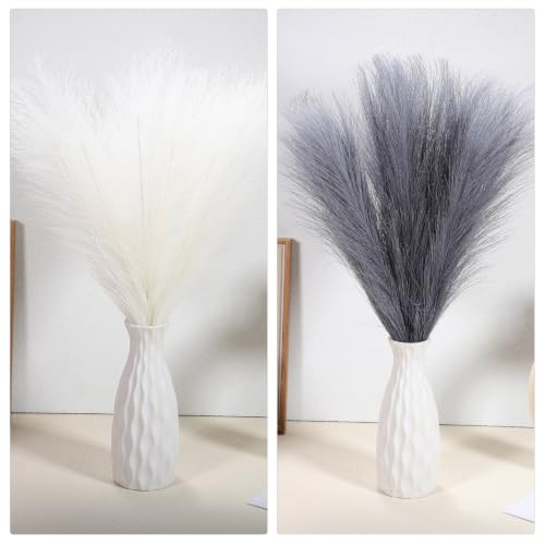 PRETYZOOM 6pcs Artificial Fake Plants Centerpiece Table Decorations for Home Living Room Kitchen Bedroom Decor