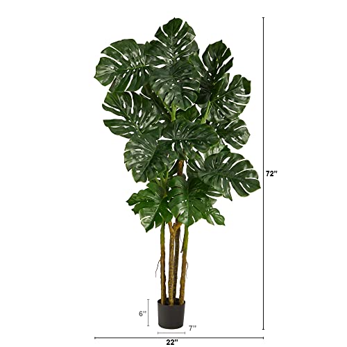 Nearly Natural 6ft. Monstera Artificial Tree