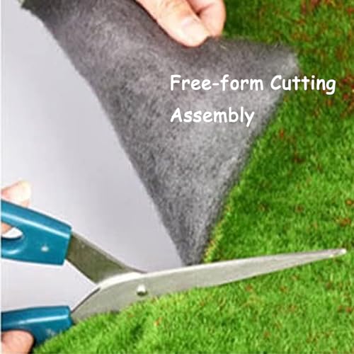 Artificial Moss Turf, 1x1m(3.2x3.2ft) DIY Simulation Artificial Moss for Patio, Balcony, Deck, Yard, Art Wall, Florist Decor - color: Green2