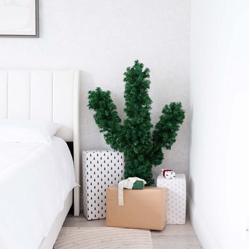 Nearly Natural 4ft. Artificial Cactus Christmas Tree