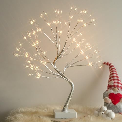 PEIDUO Fairy Light Tree, 108 LED Lighted Trees for Decoration Inside, Christmas Tree with 9 Modes & Timer, Fairy Light Spirit Tree for Home Indoor Christmas Decoration - style: 1PK Artificial Tree