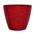 Classic Home and Garden by Growscape Vogue Planter Pots (8” Lava Red) - color: Lava Red