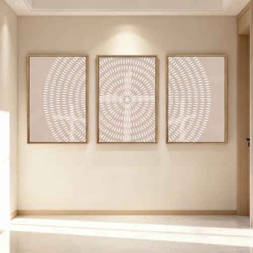 Framed Jesus Wall Art Jesus Feeds The 5000 Canvas Wall Art Christian Paintings Neutral Painting Christian Jesus Artwork Modern Religious Pictures for Living Room Bedroom Office Farmhouse 16x24 Inch Set of 3 - color: Jesus Feeds The 5000, size: 24"L x 16"W