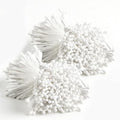 shuielai 700 Pcs 2Mm Handmade Artificial Flower Stamen DIY Craft Floral Core for Wedding Bouquet Home Decor Party Scrapbooking Artificial Flower Making Craft Project