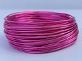 15 Gauge Anodized Aluminum Wire 49 Feet for Jewelry Making Craft DIY（1.5mm,Pink,41520） - color: Pink, size: 15 Gauge